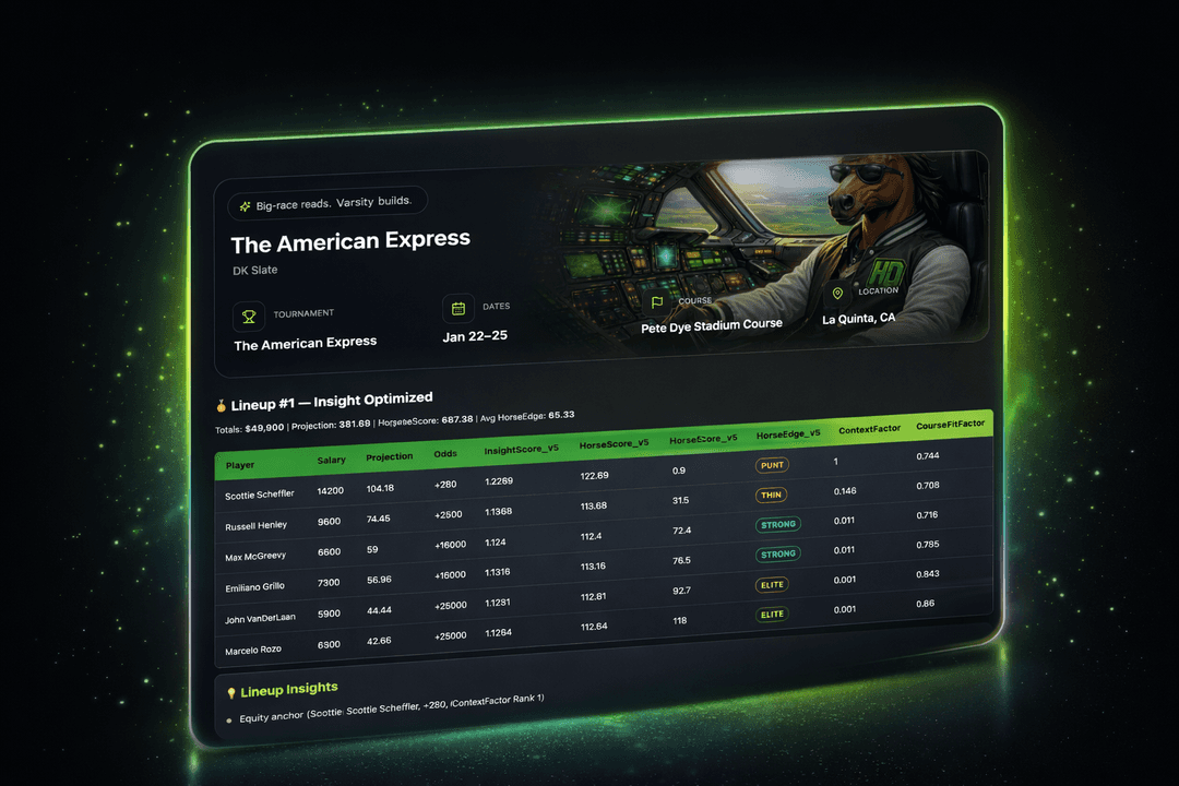 Rankings and profile report screenshot